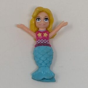 Polly Pocket Figure Mermaid from Tiny Power Seashell Purse Playset Replacement
